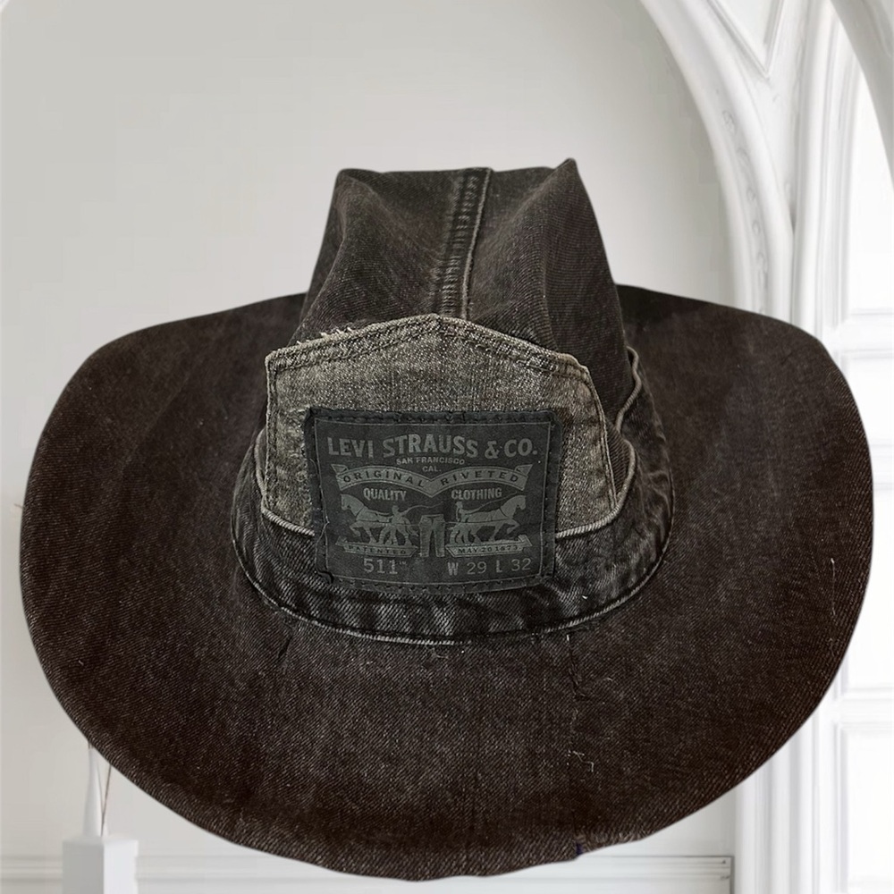 Levi's Dark Gray Denim Hat